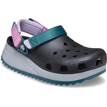 Crocs Classic Hiker Women's Clogs Black / Multi | Australia 0088PJJQ